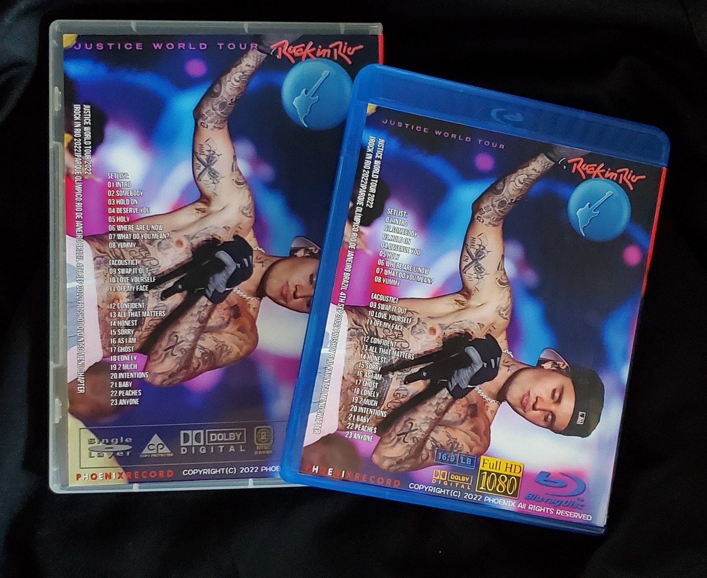 Justin Bieber / Justice World Tour 2022 Rock in Rio (1BDR)