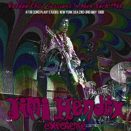 Jimi Hendrix Experience / Voodoo Chile Sessions In New York 1968 Record Plant studio (1CDR)