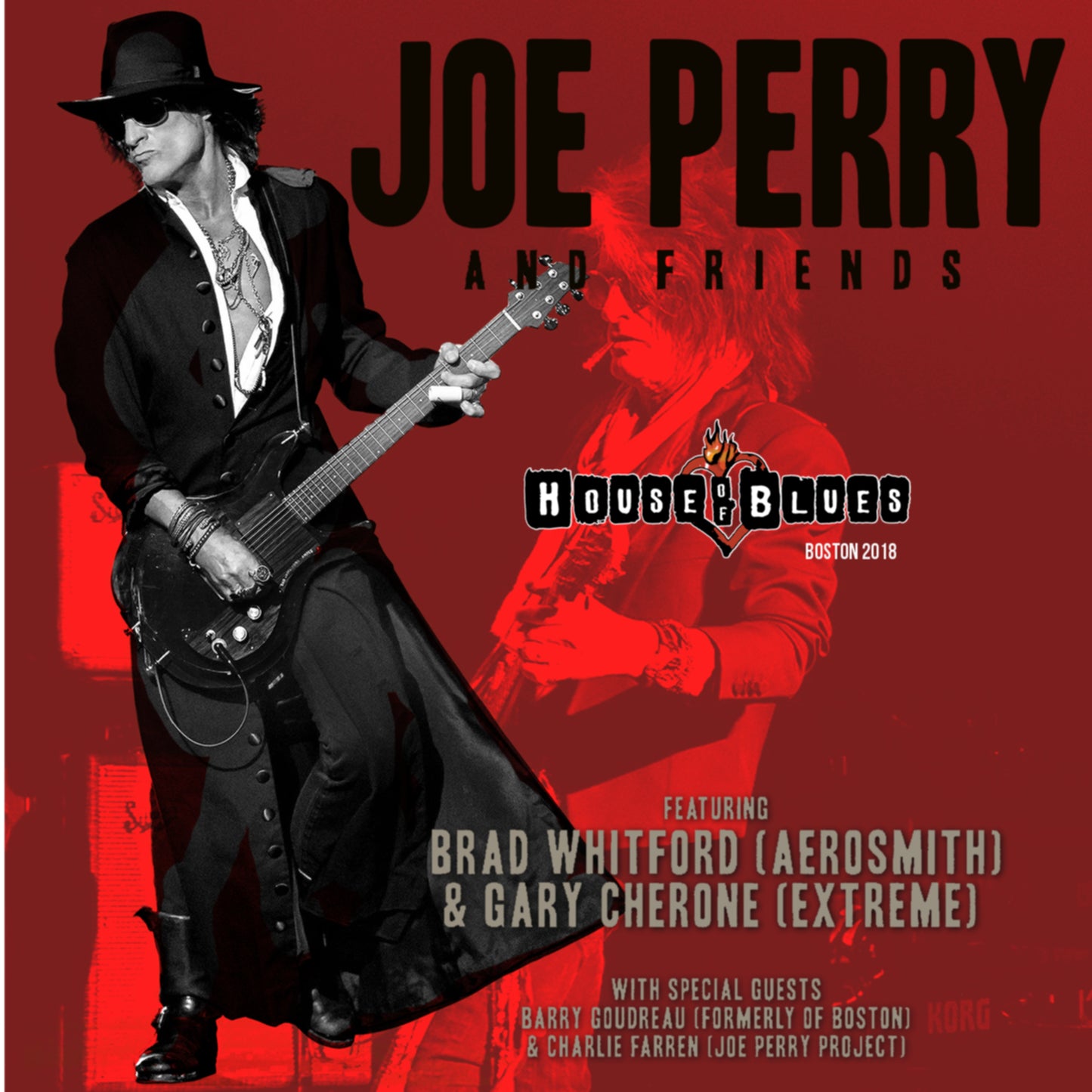 Joe Perry & Friends / Live in Boston 2018 House of Blues (2CDR)