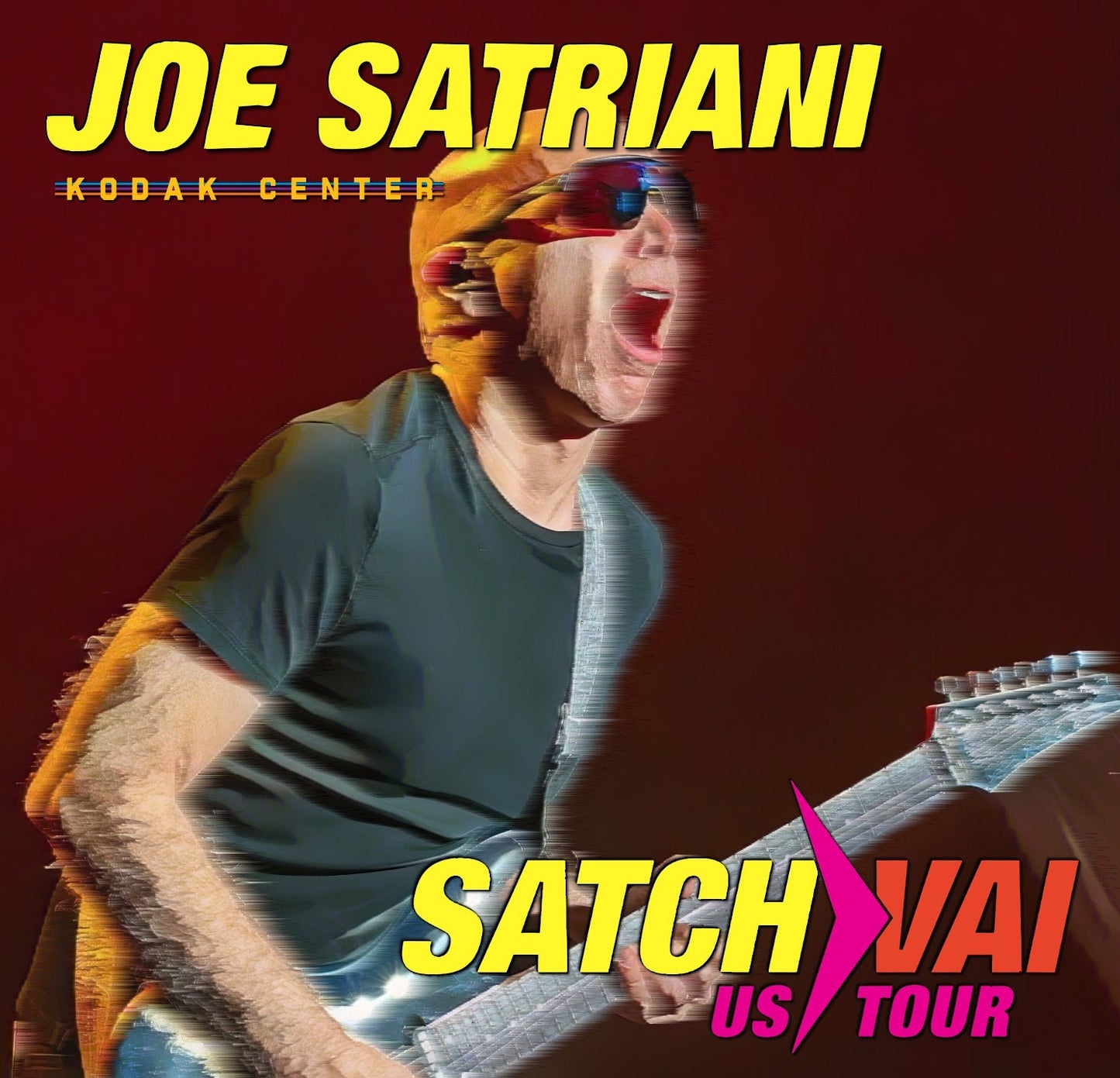 Joe Satriani / Satch/Vai Tour 2024 Kodak Center SOUNDBOARD (2CDR)
