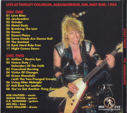 JUDAS PRIEST / THE JAWBREAKERS Paper jacket (2CD)