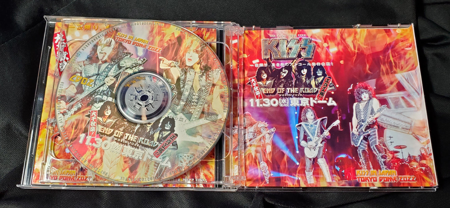 KISS / End of the Road Japan Tour 2022 Tokyo Dome Final Soundboard (2CDR)