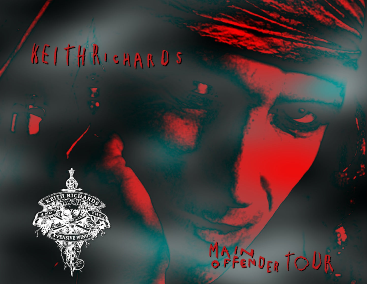 Keith Richards / Main Offender Tour 1992-1993 ABC Studio (3CDR)