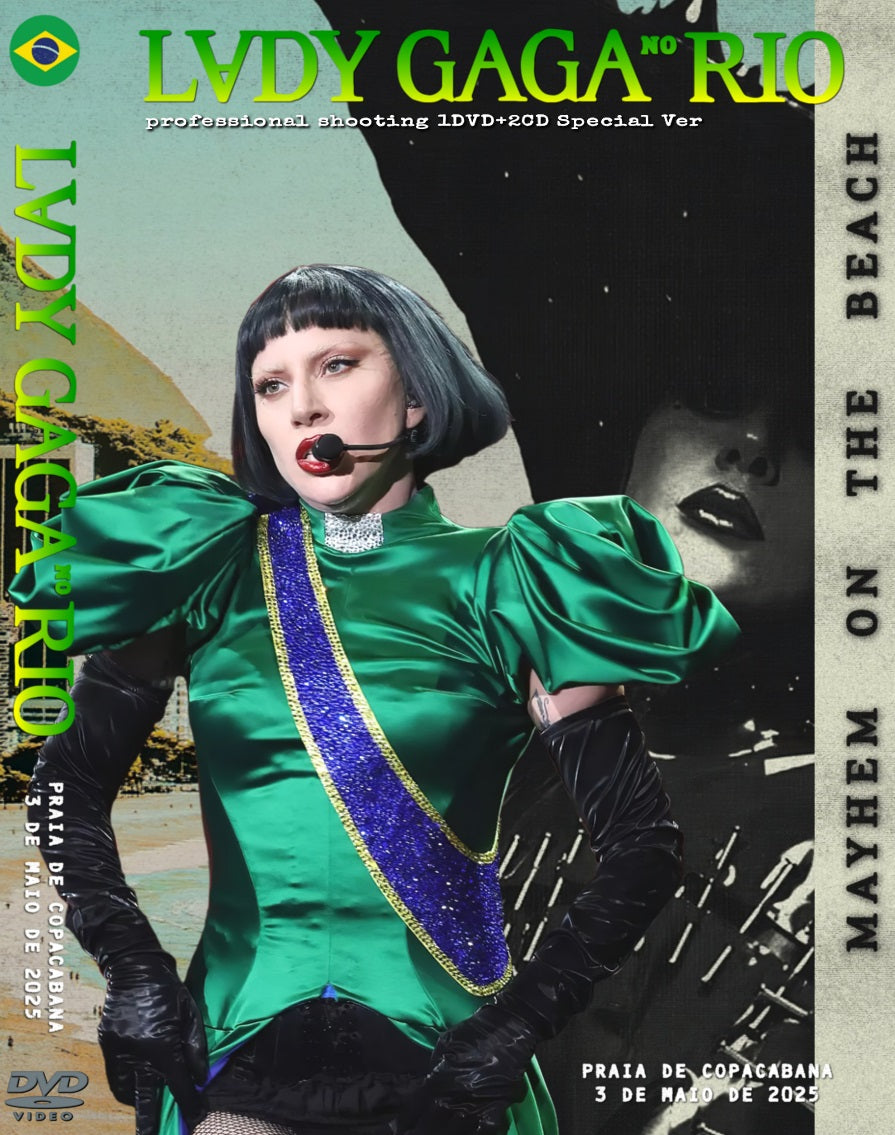 Lady Gaga / Rio 2025 Rio de Janeiro Brazil Proshot (1DVDR+2CDR)