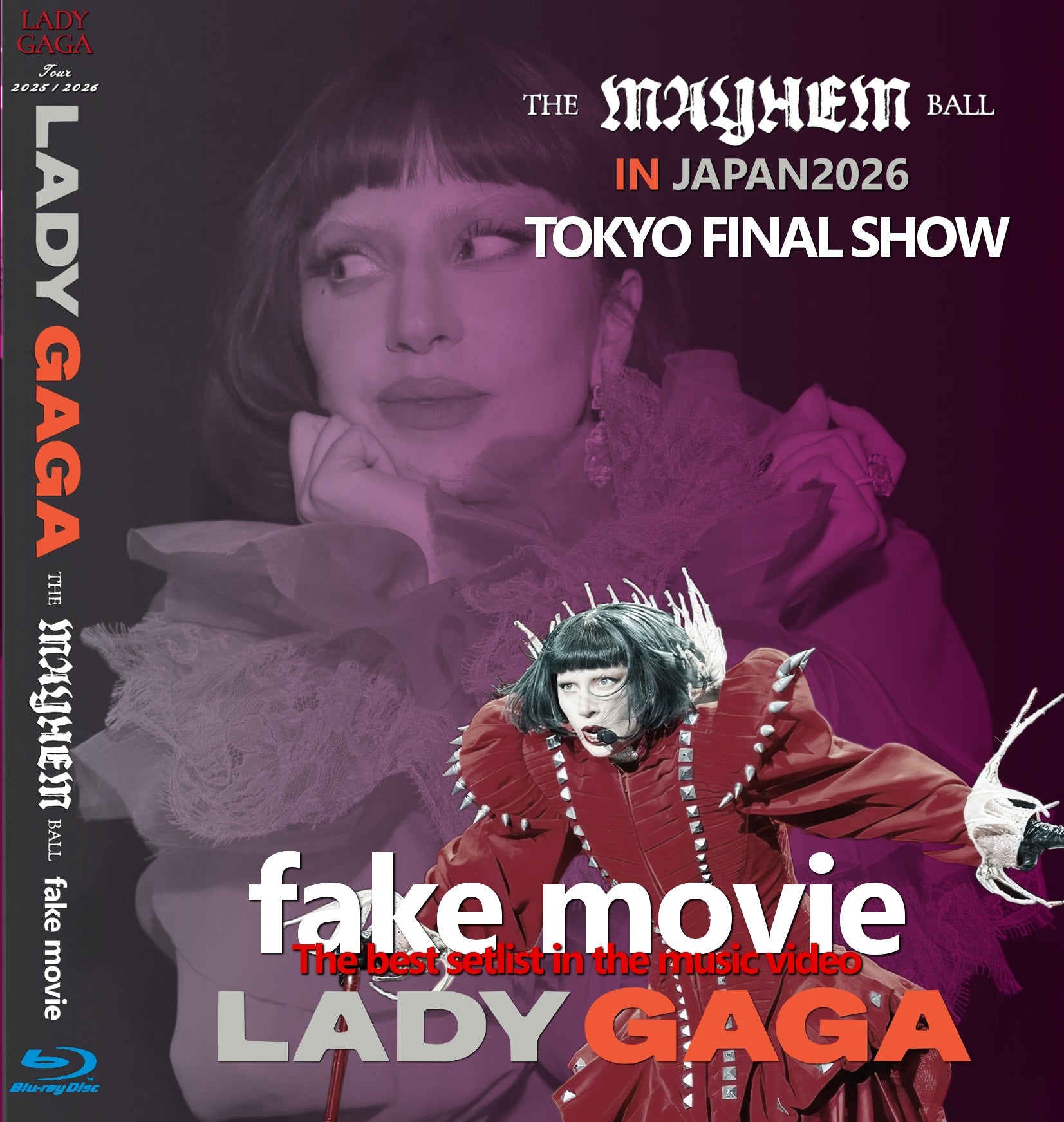 Lady Gaga / fake The Mayhem Ball Japan Tour 2026 (1BDR) – WORLD