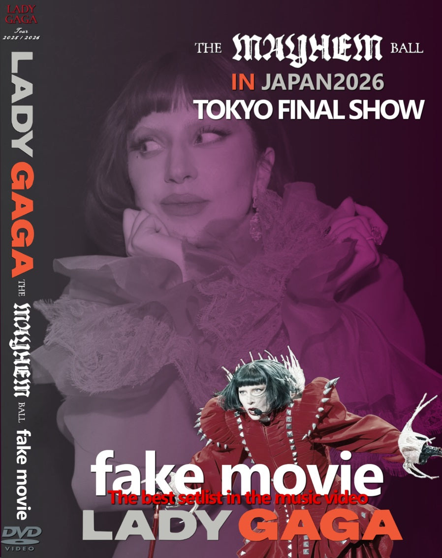 Lady Gaga / fake The Mayhem Ball Japan Tour 2026 Tokyo Japan Final Show (1DVDR)