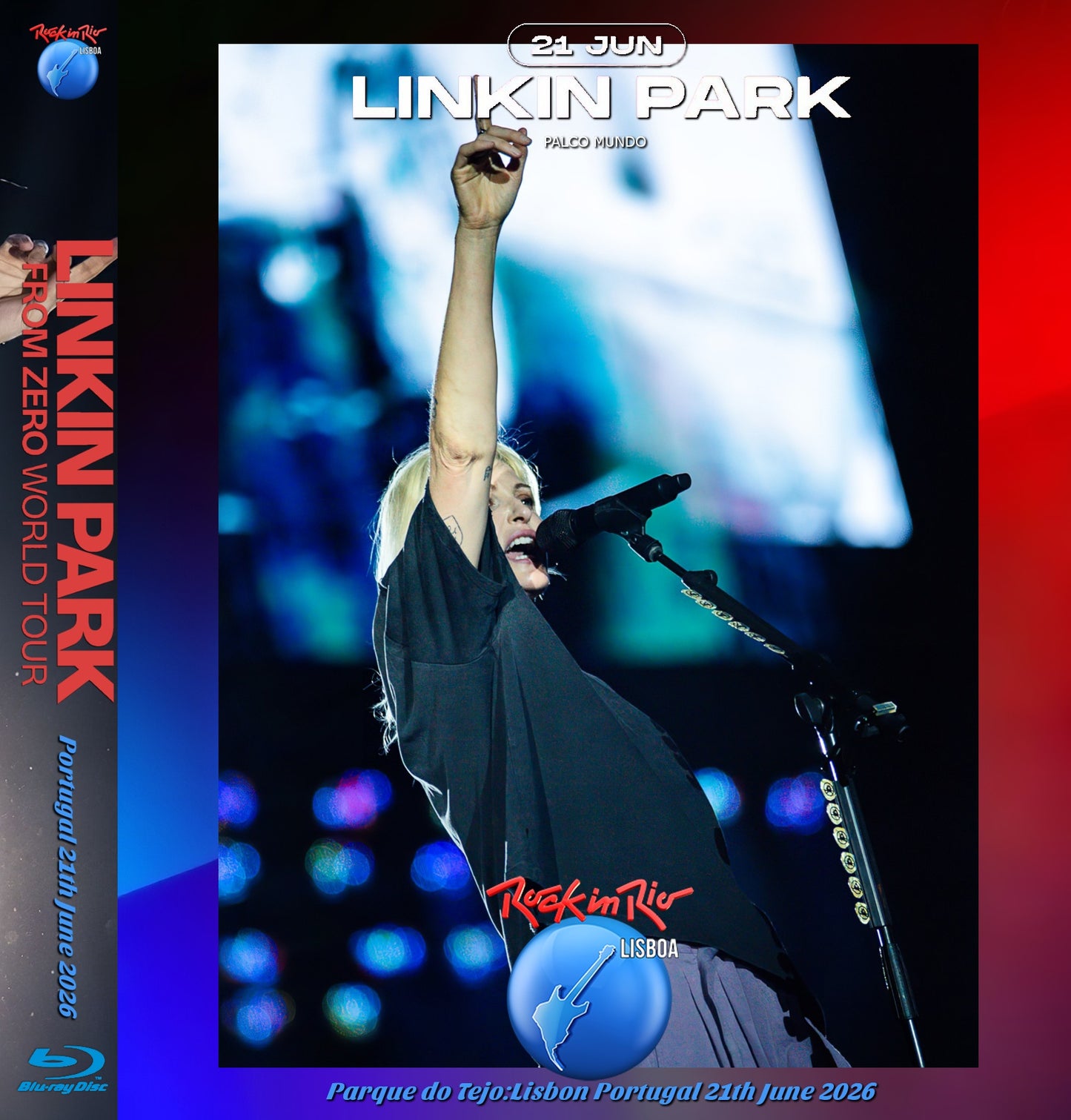Linkin Park / From Zero World Tour 2026 Rock in Rio, Lisboa 2026 Parque do Tejo (1BDR)