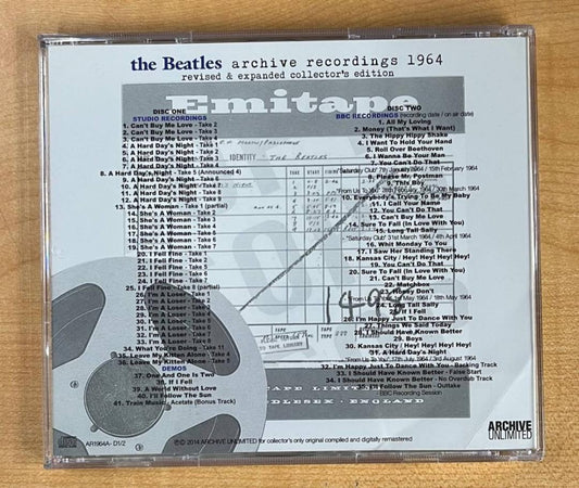 The Beatles ARCHIVE RECORDINGS 1964 Collector's Edition 2CD Revised & Expanded