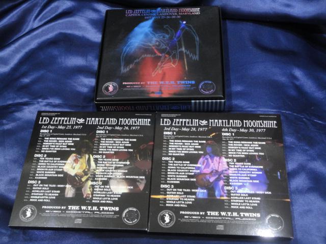 Led Zeppelin Maryland Moonshine 12CD Box Set 1977 Empress Valley Soundboard