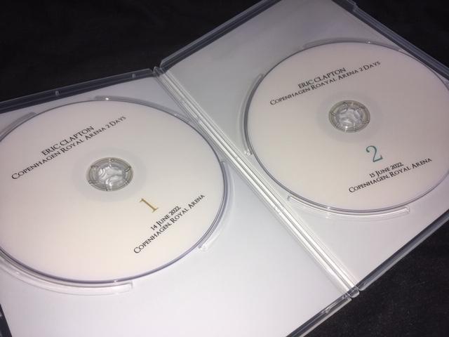 Eric Clapton / Copenhagen Royal Arena 2 Days (2DVDR)