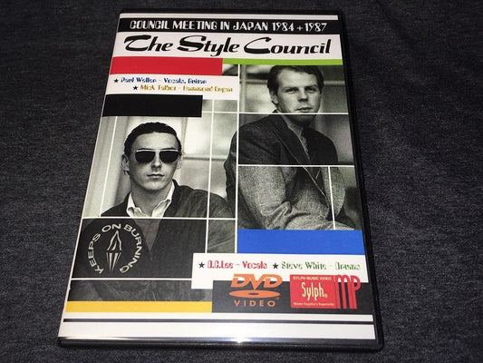 STYLE COUNCIL / COUNCIL MEETING IN JAPAN 1984+1987 (1DVDR)