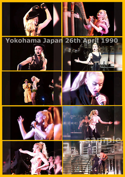 Madonna / Blond Ambition World Tour Yokohama 1990 PRO SHOT (1BDR+2CDR)