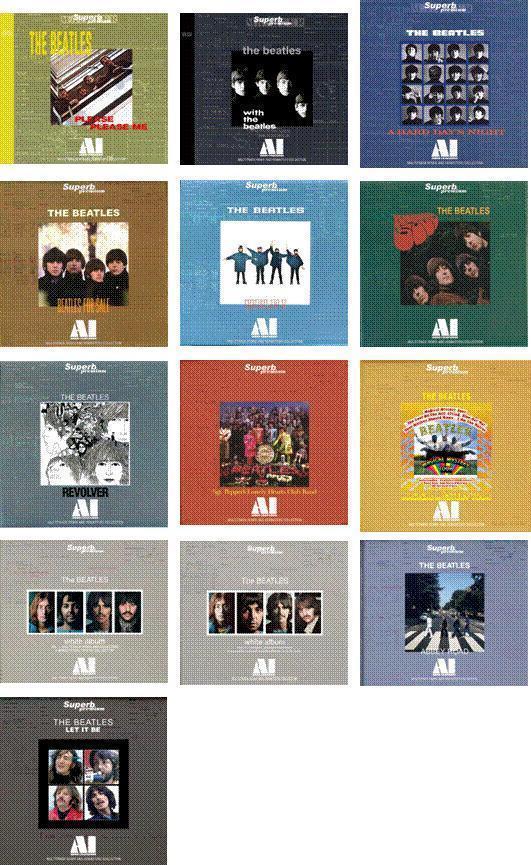 THE BEATLES / AI AUDIO COMPANION Multitrack Remix And Remasters 13 Titles Set (32CD)