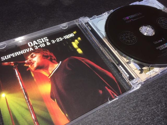 OASIS / SUPERNOVA J.I.L.Y 3CD 1996 Cardiff International Arena Wale Moonchild