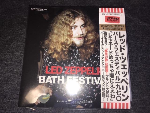 Led Zeppelin Bath Festival 1970 4CD 26 Tracks Empress Valley
