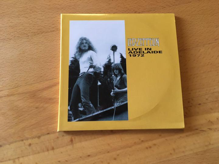 LED ZEPPELIN / LIVE IN ADELAIDE 1972 (2CD) Paper cover