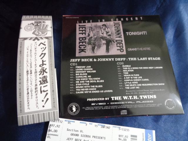 Jeff Beck / The Last Stage (2CD)