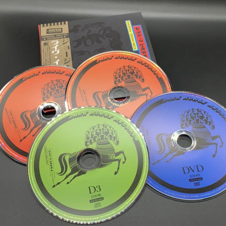 GEORGE HARRISON WITH ERIC CLAPTON & HIS BAND / LIVE IN OSAKA BALLAD OF YOUTH (3CD+DVD)