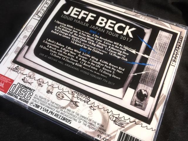 JEFF BECK / LIVE IN AMAGASAKI 2017 (2CD)