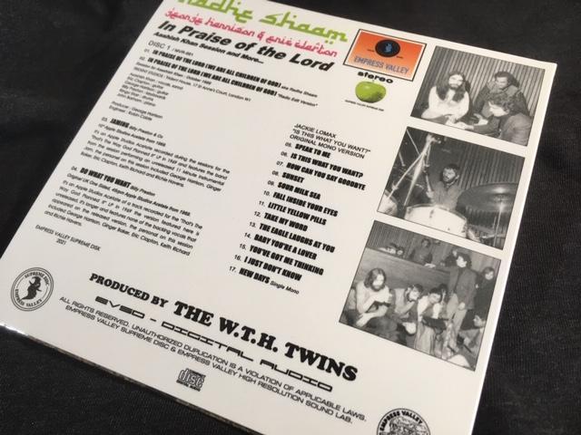 George Harrison & Eric Clapton / Radhe Shaam Empress Valley (1CD)