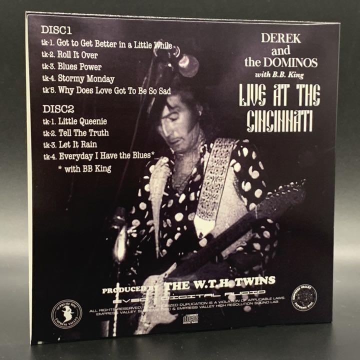 DEREK AND THE DOMINOS with B.B. KING / LIVE AT CINCINNATI 1970 (2CD)