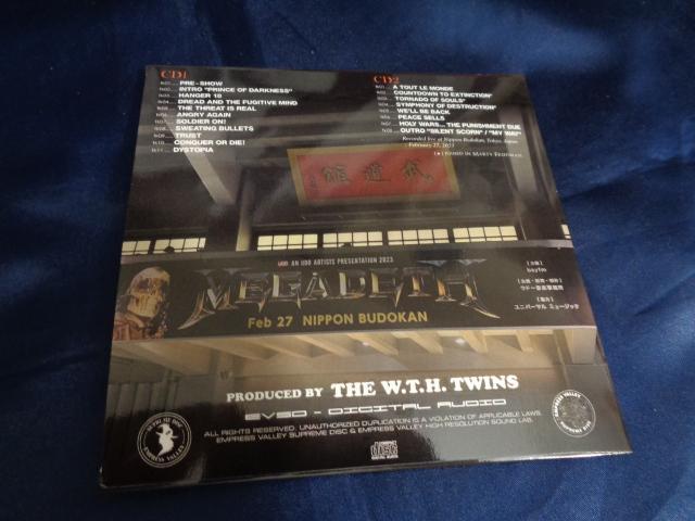 MEGADETH / LIVE AT BUDOKAN (2CD)