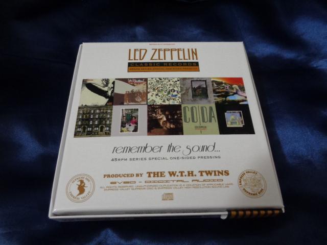 Led Zeppelin / Classic Records 45 RPM One Side Pressing 12CD Box Empress Valley