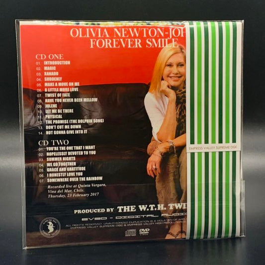 OLIVIA NEWTON-JOHN / FOREVER SMILE 2017 (2CD+DVD)