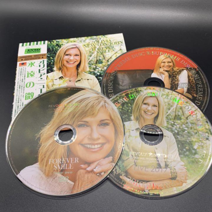 OLIVIA NEWTON-JOHN / FOREVER SMILE 2017 (2CD+DVD)