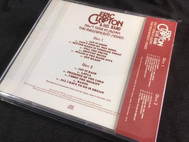 Eric Clapton / First Time In Japan The Magnificent Seven (2CD)