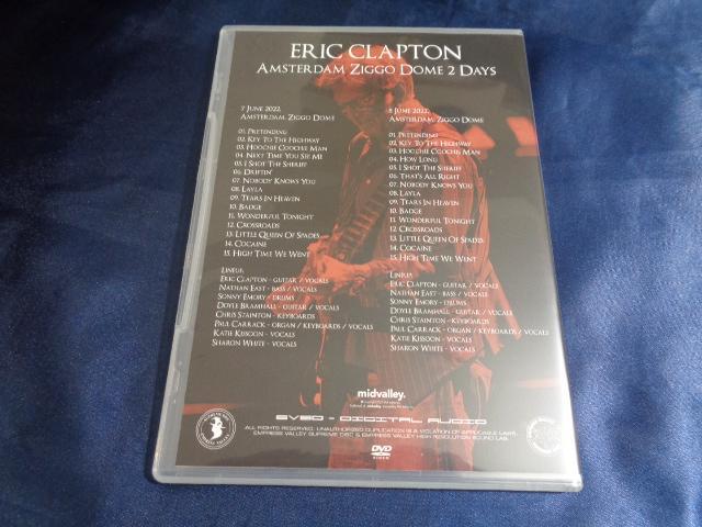 Eric Clapton / Amsterdam Ziggo Dome 2 Days (2DVDR)