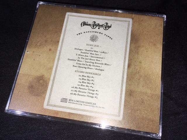 ALLMAN BROTHERS BAND / THE GATLINBURG TAPES (1CD)