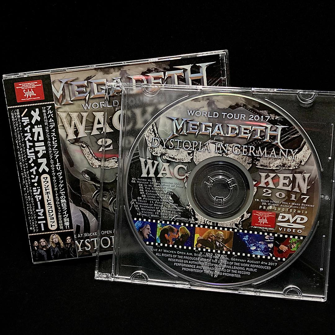 MEGADETH / DYSTOPIA IN GERMANY (2CDR+1DVDR)