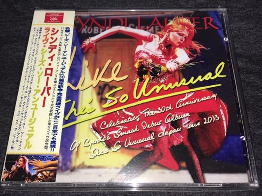 CYNDI LAUPER / LIVE SHE'S SO UNUSUAL (2CD)