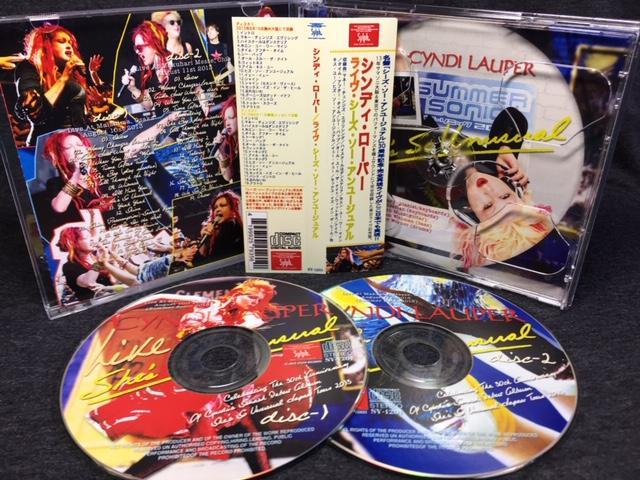 CYNDI LAUPER / LIVE SHE'S SO UNUSUAL (2CD)