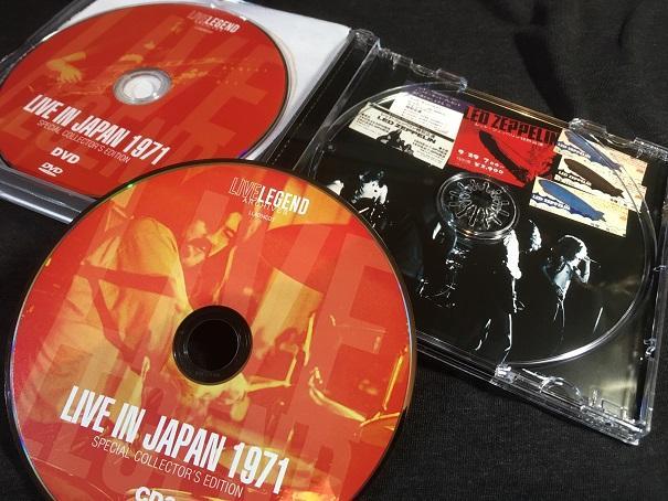 LED ZEPPELIN / LIVE IN JAPAN 1971 50th ANNIVERSARY COLLECTOR'S EDITION (3CD+1DVD)