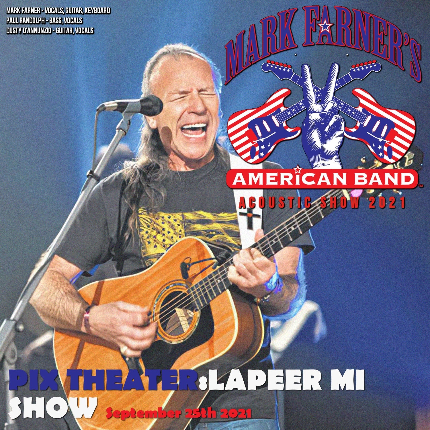 Mark Farner / American Band acoustic Show 2021 (2CDR) – WORLD MUSIC LOVER
