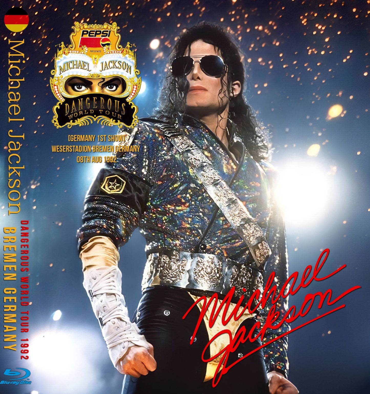Michael Jackson / Dangerous World Tour 1992 Germany 1st Show Weserstadion Bremen (1BDR)