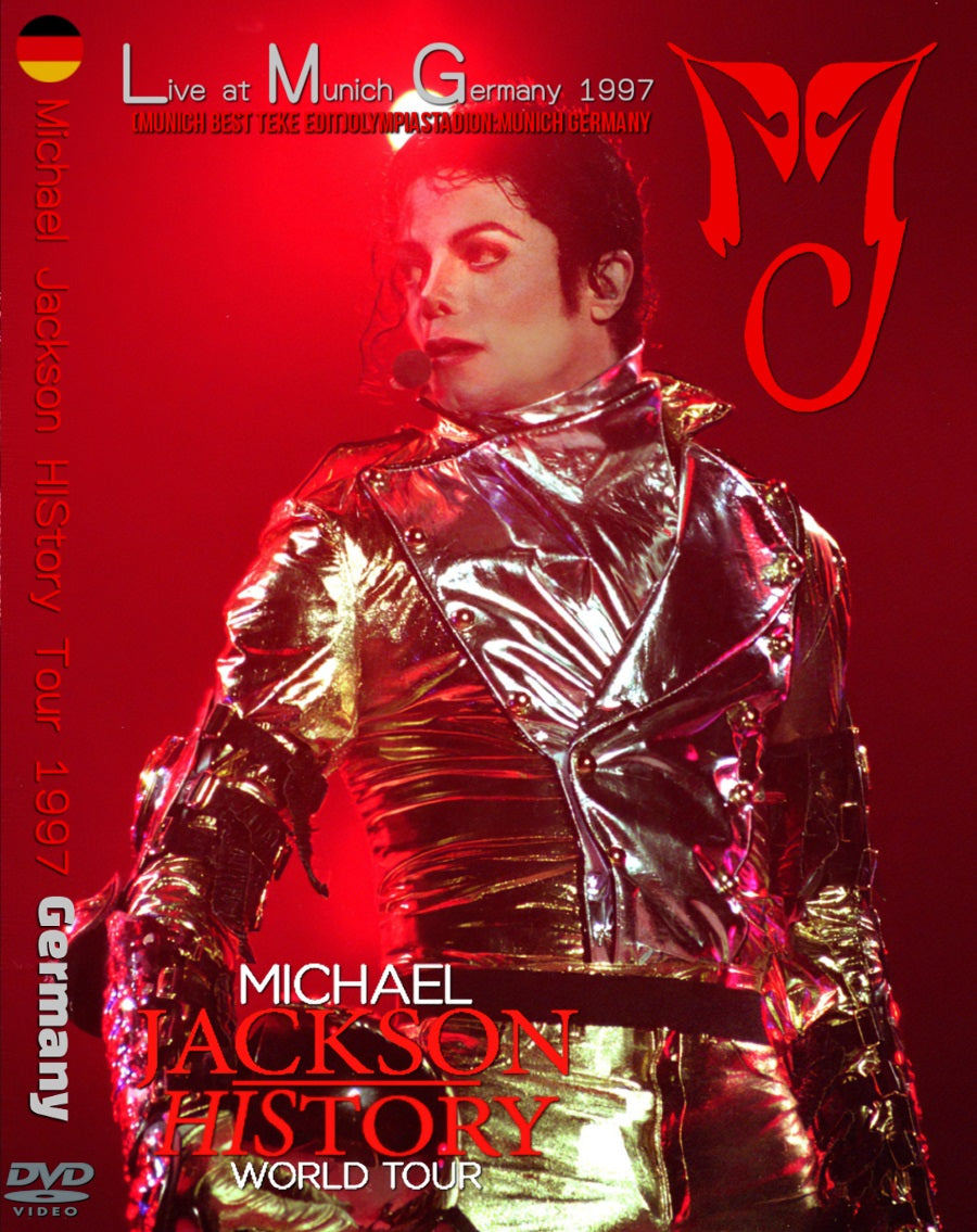 Michael Jackson / HIStory Tour 1997 Munich Best Teke edit Olympiastadion (1DVDR)