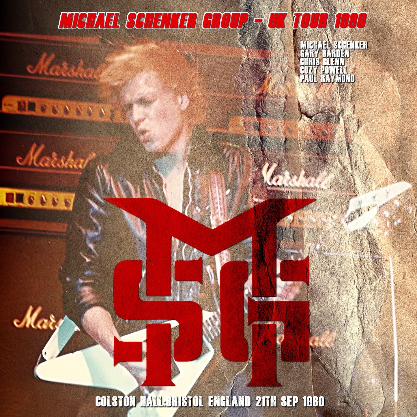 Michael Schenker Group / UK Tour 1980 Colston Hall (1CDR)