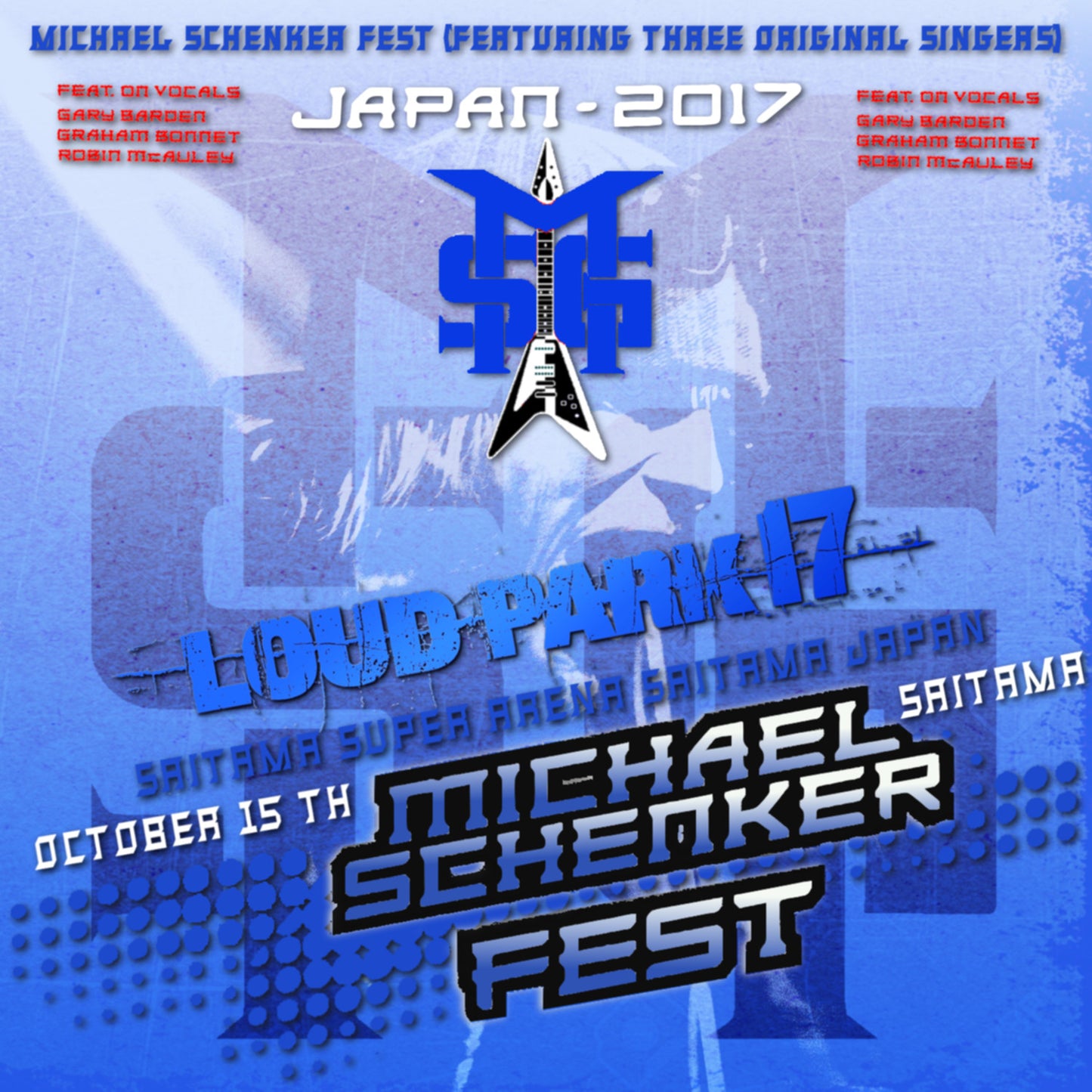 Michael Schenker Fest / Japan Tour 2017 LOUD PARK 17 FESTIVAL (2CDR)
