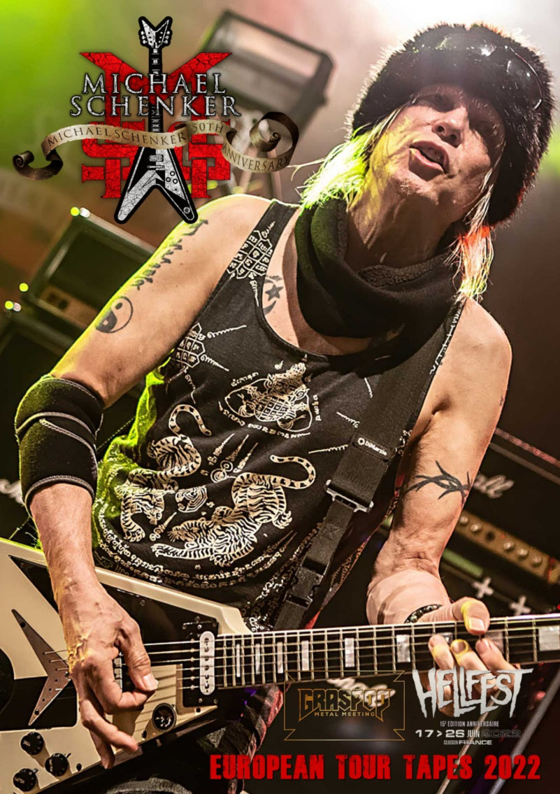 Michael Schenker Group / Schenker's 50th Anniversary Universal Tour 2022 (1DVDR)