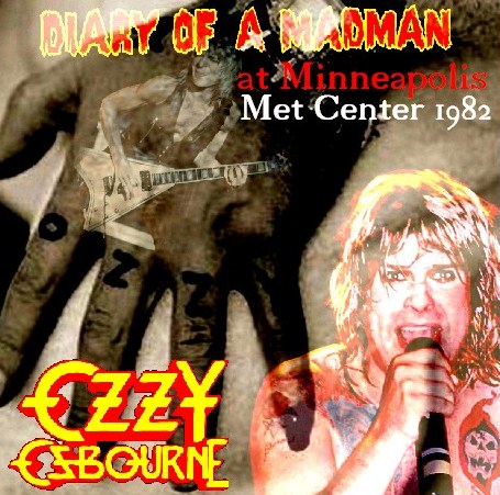 Ozzy Osbourne con Randy Rhoads / DIARIO DI UN PAZZO TOUR USA 82 PRIMA TAPPA (1CDR)