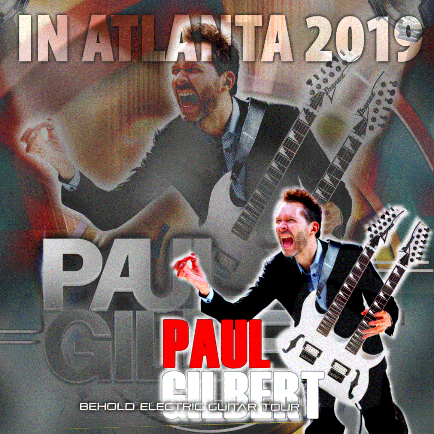 Paul Gilbert / Behold Electric Guitar Tour 2019 City Winery (2CDR)