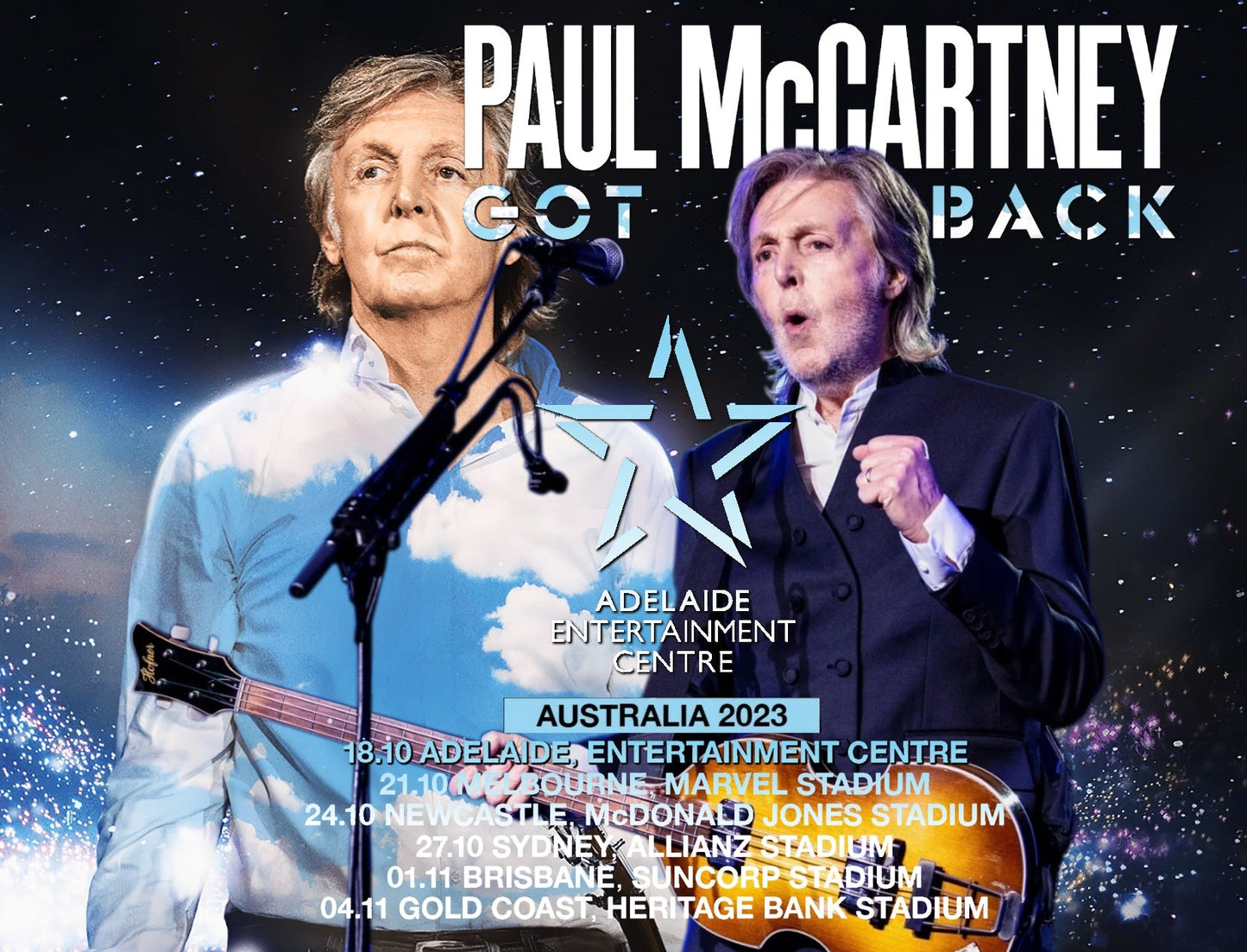 Paul McCartney / Got Back Australian Tour 2023 (3CDR)