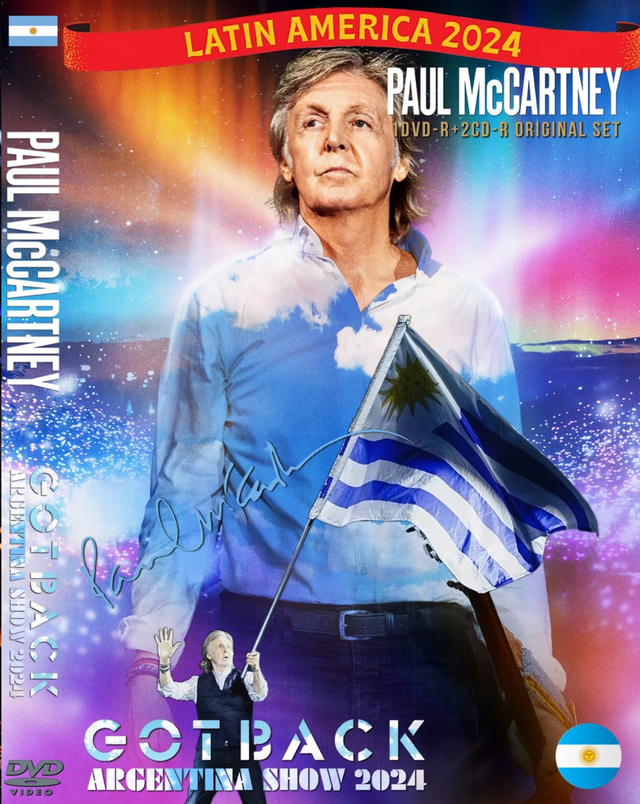 Paul McCartney / Got Back Tour sudamericano 2024 (1DVDR+2CDR)