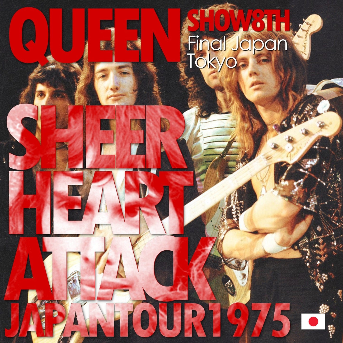 Queen / Sheer Heart Attack Japan Tour 1975 Final Night Nippon Budokan Tokyo (2CDR)