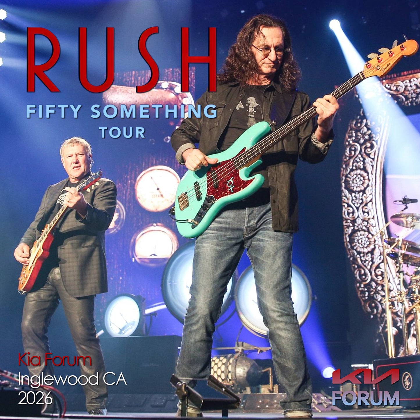 Rush / Fifty Something Tour 2026 Tour 1st Kia Forum (2CDR)