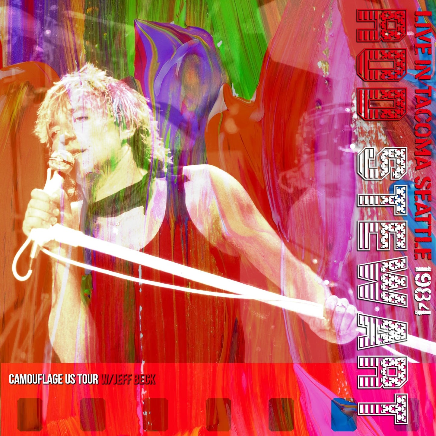 Rod Stewart w/ Jeff Beck / Camouflage US Tour 1984 Tacoma Dome (2CDR)
