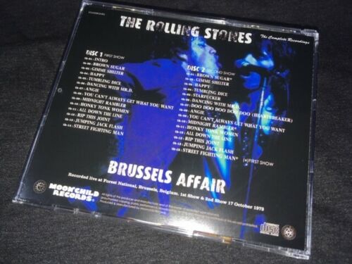 The Rolling Stones Brussels Affair 1973 2CD Forest National Belgium Moonchild
